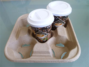 Recycled Coffee Cup Holders