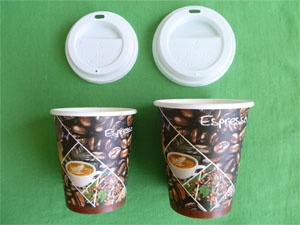 Recycled Coffee Cups